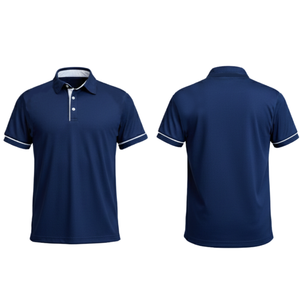 FMF Haut à manches courtes décontracté pour homme, en tricot infroissable, facile d'entretien, pour vêtements de travail, TC 60% Coton 40% Polyester, OEM Vietnam - Product Image 1