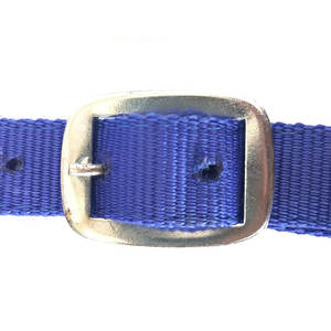 Licol de cheval en nylon de qualité supérieure pour une conduite confortable, licol d'équitation en nylon réglable avec mors et rênes - Product Image 4