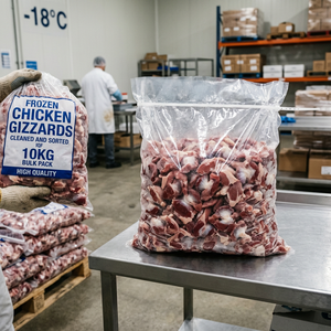 Processed Frozen Chicken Gizzards - Cleaned IQF <b>Poultry</b> Organ <b>Meat</b> Wholesale Bulk Export - Product Image 2