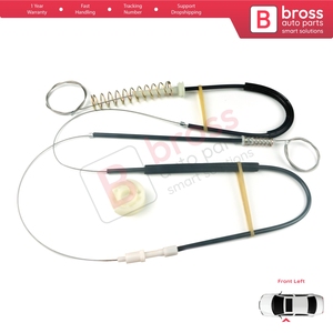 Kit de réparation de lève-vitre gauche BWR5162 pour TT MK1 8N 8N3 8N9 1998-2006 2 portes 8N0837461 - Product Image 2