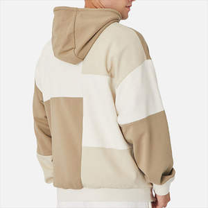 Sweat à capuche surdimensionné de conception OEM avec logo personnalisé, broderie 600 GSM, sweat à capuche en crochet lourd 450 GSM pour homme pour l'hiver - Product Image 1