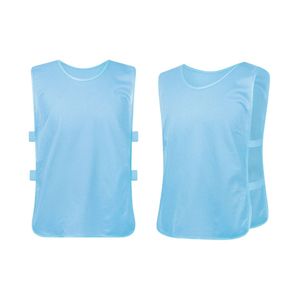 Pinnies de sport en maille légère pour l'entraînement Gilets de mêlée personnalisés pour les jeux d'équipe pour enfants et adultes dans des options colorées - Product Image 1