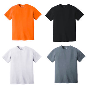 Camiseta unisex ajustada con estampado de algodón orgánico 3D, Camiseta con cuello redondo y estampado digital de 200 gramos de peso, gran oferta OEM europeo 100% algodón - Product Image 1