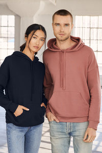 French Terry Fleece Pullover Hoodie 60% algodón 40% poliéster térmico Bella Canvas Hoodie Sudadera Hoodies - Product Image 2