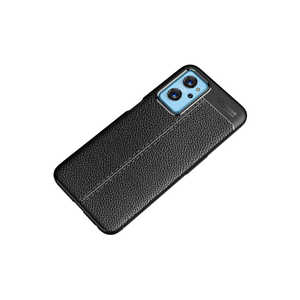 Coque en silicone bleu marine fine et élégante pour OPPO A76, antichoc, en TPU souple, protection arrière, surface plaquée brillante - Product Image 5