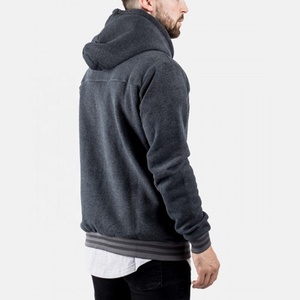 แจ็กเก็ตแบบมีฮู้ดใส่ได้ทั้งชายและหญิงผ้าฟลีซผ้าฝ้าย100% ฤดูหนาว - Product Image 4