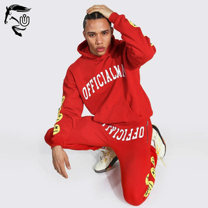 Sudadera con capucha Pantalones de chándal Conjuntos de Jogger Pantalones de carga Chándales Trajes de chándal unisex Conjunto de 2 piezas - Product Image 6