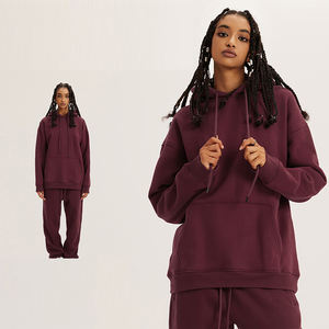 2026 Plus Size Custom DTG Printed <b>Black</b> <b>Fleece</b> Hoodie for Men Loose Solid Color 36 High Street Colors 345G Plain Dyed for Winter - Product Image 4