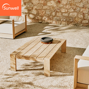 Ensemble <span class=keywords><strong>de</strong></span> meubles <span class=keywords><strong>de</strong></span> jardin en bois massif <span class=keywords><strong>pour</strong></span> patio, construction en teck durable, salon 5 places, canapés <span class=keywords><strong>pour</strong></span> cour et <span class=keywords><strong>balcon</strong></span> - Product Image 4
