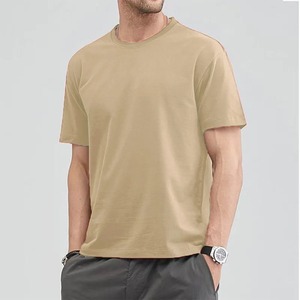 เสื้อยืดคอกลมสำหรับผู้หญิงและผู้ชาย, เสื้อ100% คอกลมผ้าโพลีเอสเตอร์เสื้อเชิ้ตแขนสั้นลำลองฤดูร้อนสีพื้น - Product Image 6