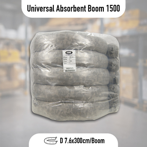 Universal Eco-Friendly Absorbent Small Boom 1500mm Spill <b>Sock</b> Oil Chemical <b>Water</b> SABER Brand 100% Polypropylene SU1500-SB Bales - Product Image 2