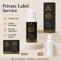 Spray Fixateur de Dentelle à Marque Blanche, Fournisseur OEM, Séchage Rapide, Fixation Forte et Fini Invisible pour Perruques Lace Front