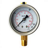 Manometer Oil Pressure Gauge psi and bar EN837-1