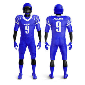 Taille adulte style unique uniforme de football américain personnalisé prix de gros dernière conception uniforme de football américain - Product Image 1