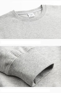 Sweat-shirts en molleton unisexe à col ras du cou en gros, personnalisables en taille et étiquetage, mélange de coton, design hiver avec poches, impression personnalisée - Product Image 5