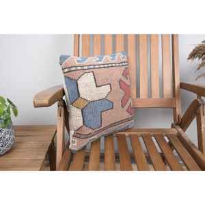 หมอนขนสัตว์ถักสีเบจ14x14หรูหราทอลายวินเทจและนุ่มออกแบบเรียบง่ายพกพาได้สำหรับเครื่องนอนสำหรับคริสต์มาส - Product Image 2