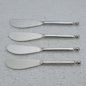 Mango en forma de zigzag y acero inoxidable con cuchillo de mantequilla Chapado en plata para productos de cocina de la mejor calidad al mejor precio al por mayor - Product Image 5