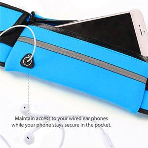 Cinturón deportivo ajustable, ligero e impermeable para correr, soporte de cintura, OEM/ODM, bolsillo con cremallera, riñonera para bebé con teléfono esencial - Product Image 3