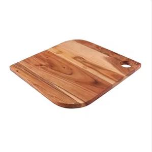Planche à découper en bois de qualité supérieure avec bois durable, logo personnalisable, idéale pour toute préparation de cuisine, blocs à découper - Product Image 6