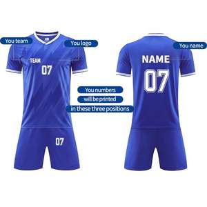 Conjunto de Uniforme de Fútbol Personalizado para Hombres, Mujeres y Jóvenes con Tela Transpirable y Comodidad Atlética - Product Image 3