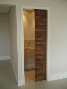 Porta scorrevole tascabile con apertura moderna: creazione di una vista minimalista e senza ostacoli per interni contemporanei - Product Image 5