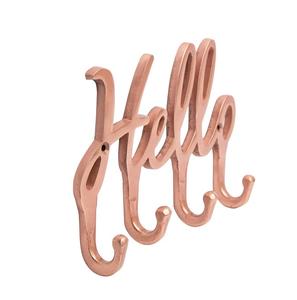 Crochets muraux de magasin de cuisine solides en aluminium fabriqués à la main meilleure vente en gros crochets muraux en bois classiques inde industrielle chaude - Product Image 2