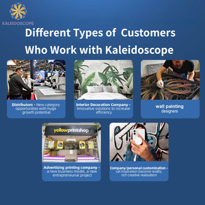 Kính vạn hoa 2024 3D máy in UV in tường tự động cho quảng cáo tường đề can máy in phun máy sơn - Product Image 3