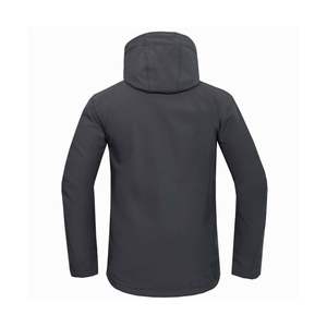 เสื้อแจ็คเก็ตซอฟต์เชลล์น้ำหนักเบา คุณภาพสูง สำหรับฤดูหนาว ผลิตจากโพลีเอสเตอร์ 100% ลายสก็อต ตกแต่งด้วยการเย็บแบบคอนทราสต์ ให้ความสบายเป็นพิเศษสำหรับผู้ชาย - Product Image 3