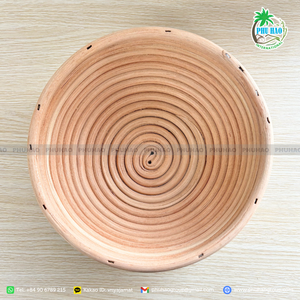 ตะกร้าหวายสานธรรมชาติเป็นมิตรกับสิ่งแวดล้อมจากโรงงานเวียดนาม - Product Image 5