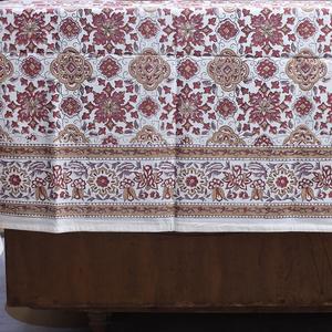 Drap de lit en coton imprimé bloc à main Matériau en coton doux et respirant avec motifs traditionnels authentiques pour chambre à coucher et option cadeau - Product Image 2