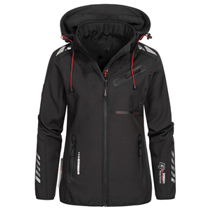 Elegante cremallera invierno Especial mujeres al aire libre chaqueta Softshell invierno Especial transpirable peso pesado a prueba de viento chaqueta con capucha - Product Image 2