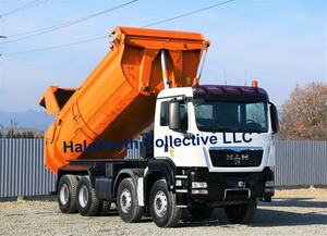 Camión Ligero Usado MAN TGS 35.400 4x2 de 2012, Camión Volquete para Minería, Euro 4, Volante a la Izquierda, Cámara Trasera, Diésel Manual, 251-350HP, 11-20T - Product Image 2