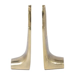 Wholesale High Quality Custom Aluminium Metal Bookends Handicraft Technics for Home Office & School Bookshelf Desktop <b>Book</b> <b>Ends</b> - Product Image 2