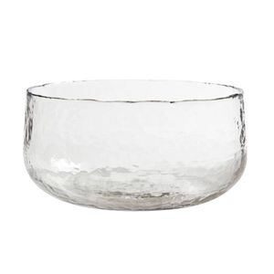 Cuenco de cristal para restaurante, vajilla decorativa, cuenco de fruta hecho a mano, cuenco de postre de cristal transparente de Color dorado - Product Image 4