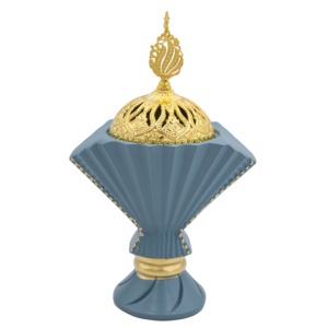 Quemador de aromaterapia estilo Oriente Medio para el hogar y quemador Bakhoor de regalo, soporte de incienso de resina moderno - Product Image 3