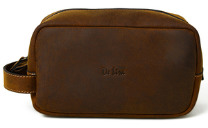 New Arrival Women Genuine Leather <b>Storage</b> Bags Travel Cosmetic Bags From Indian Supplier - Product Image 6