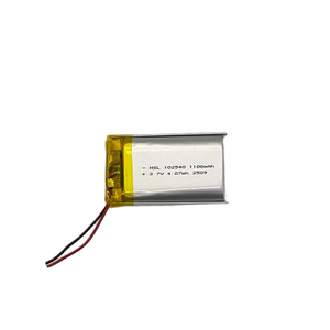 Nhà Máy công suất cao 102540 polymer <span class=keywords><strong>lithium</strong></span> LiPo pin 3.7V 1100mAh có thể sạc lại 102540 LiPo pin - Product Image 1