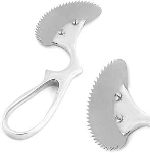 Scie à os orthopédique vétérinaire angulaire en acier inoxydable Engel de 6 pouces, instruments chirurgicaux manuels, certifiés MOL et CE - Product Image 1