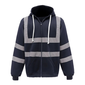 Sudadera con capucha reflectante de alta visibilidad para hombre, chaqueta de seguridad de alta visibilidad, ropa de trabajo de invierno, sudadera, ropa reflectante hecha a medida - Product Image 5