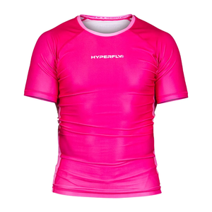New <b>Design</b> Breathable UPF50+ Quick Dry Fitness Rash Guards Short Sleeve <b>Compression</b> Wear O-Neck Tight <b>Shirt</b> <b>Customized</b> - Product Image 2
