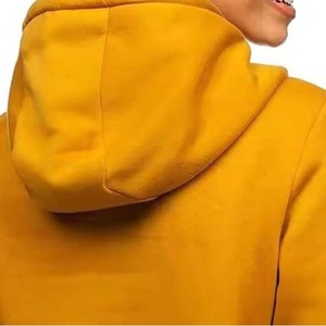 Sweats à capuche pour femmes 100 % coton Matière légère Impression de logo personnalisée Sweats à capuche streetwear - Product Image 4