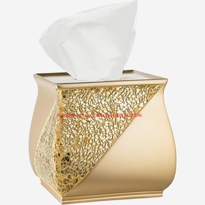 Classic Modern Gold Metal Brass <b>Tissue</b> <b>Box</b> Handmade Table Top Napkin <b>Holder</b> Organizer Decorative Napkin Storage <b>Box</b> - Product Image 4