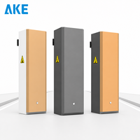 Barrière automatique à bras droit en alliage d'aluminium AKE pour contrôle d'accès des véhicules, pour entrée/sortie de parking extérieur de communautés résidentielles