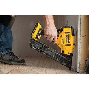 20V MAX Angled 15GA Battery <b>Brad</b> Nailer Kit with Charger & Bag for Finish Work - Product Image 1