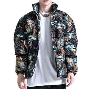 แจ็กเก็ตขนเป็ดหนาสำหรับฤดูหนาวบุฉนวนกันความร้อนหนาและโครงสร้างทนทานสำหรับใช้งานกลางแจ้ง - Product Image 1