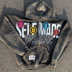 Sudadera con Capucha de Algodón 100% con Bordado Sunfade, Nueva Moda Urbana, Diseño Personalizado, Suministro al por Mayor - Product Image 1