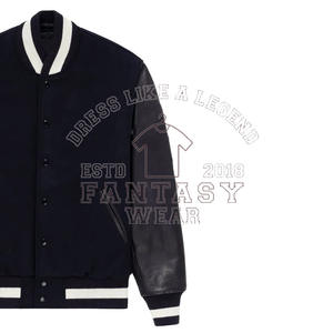 Vestes de basket-ball personnalisées FANTASY WEAR, style varsity de haute qualité, veste Letterman classique avec design de basket-ball - Product Image 3