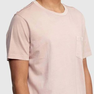 Choix des créateurs de tendances: T-shirt à colorant pigmenté à la mode pour homme-Moderne, polyvalent, parfait pour les looks chic et décontractés - Product Image 6