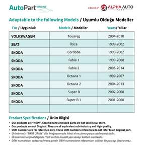 Clips de fixation pour sièges, Ibiza, Volkswagen - 100 pièces - Product Image 2