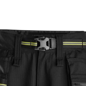 Pantalones de Trabajo de Cintura Alta de Seguridad ANSI Clase 1, Multibolsillos, Reflectantes, Impermeables, con LED Intermitente, Color Sólido, para Hombre, con Logotipo - Product Image 6